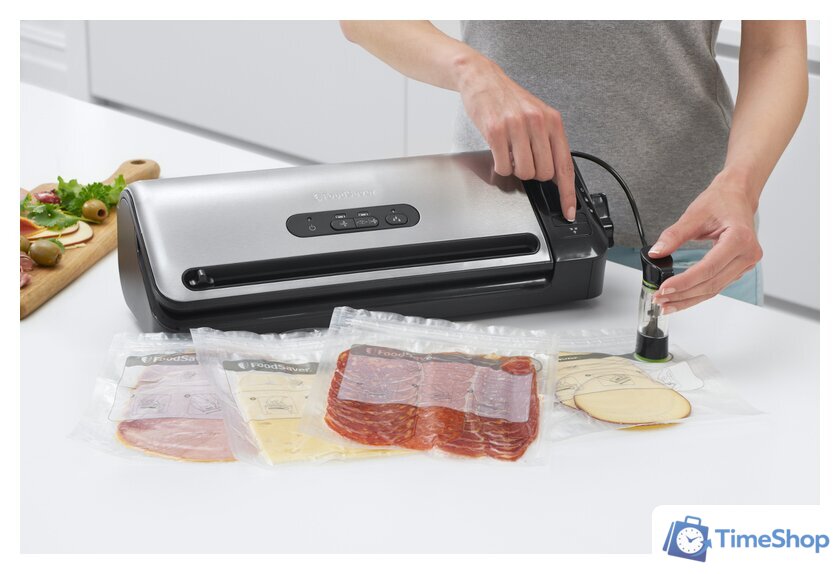 Вакуумный упаковщик FoodSaver FFS017X - Изображение №7 — Интернет-магазин Time-Shop