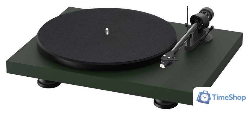 Виниловый проигрыватель Pro-Ject Debut Carbon EVO (зеленый матовый) - Изображение №1 — Интернет-магазин Time-Shop