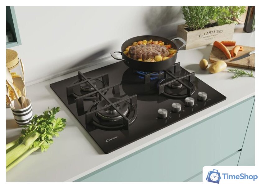 Варочная панель Candy CDK6GF4WEKB - Изображение №4 — Интернет-магазин Time-Shop