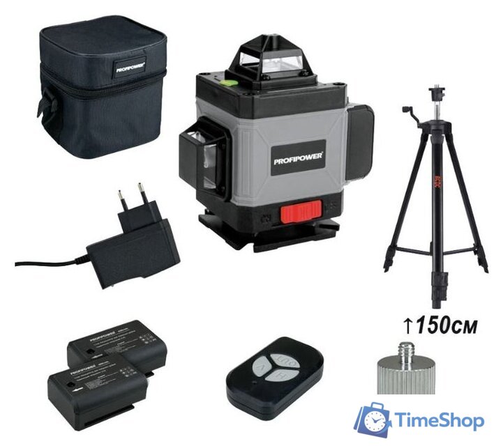 Лазерный нивелир Profipower NL-7016G + Штатив E0051 - Изображение №2 — Интернет-магазин Time-Shop