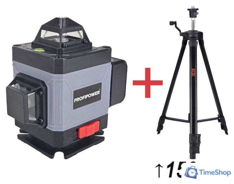 Лазерный нивелир Profipower NL-7016G + Штатив E0051 - Изображение №1 — Интернет-магазин Time-Shop