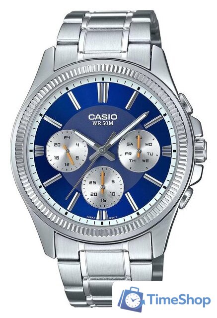 Наручные часы Casio MTP-1375D-2A1 - Изображение №1 — Интернет-магазин Time-Shop
