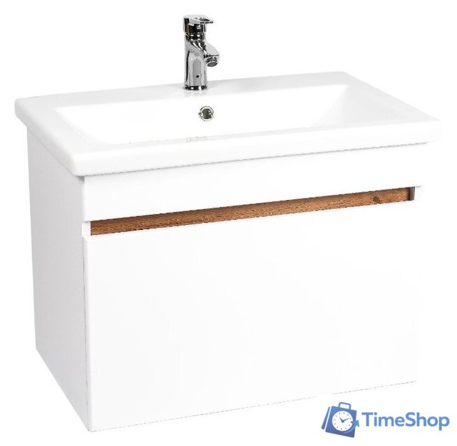  Viant Тумба с умывальником Мальта Como 60 VMAL60CO-T1YP+S-UM-COM60/1-w - Изображение №1 — Интернет-магазин Time-Shop