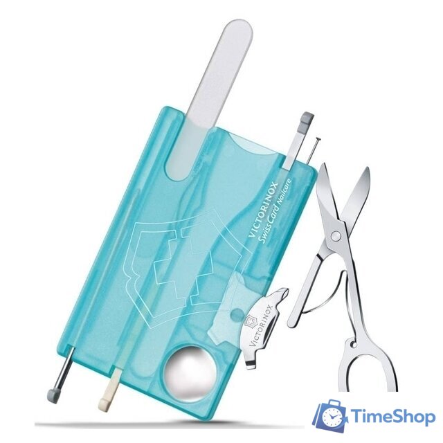 Мультитул Victorinox SwissCard Nailcare 0.7240.T21 - Изображение №3 — Интернет-магазин Time-Shop