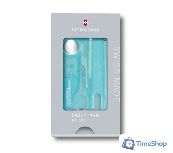 Мультитул Victorinox SwissCard Nailcare 0.7240.T21 - Изображение №6 — Интернет-магазин Time-Shop