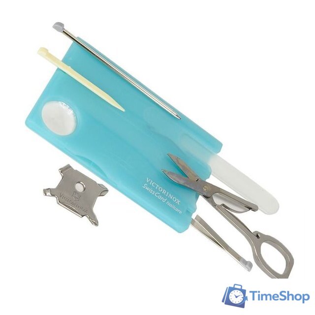 Мультитул Victorinox SwissCard Nailcare 0.7240.T21 - Изображение №5 — Интернет-магазин Time-Shop