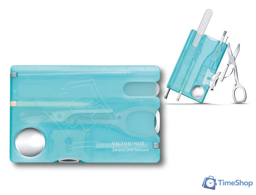 Мультитул Victorinox SwissCard Nailcare 0.7240.T21 - Изображение №4 — Интернет-магазин Time-Shop