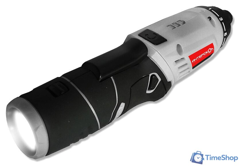 Электроотвертка Интерскол ОА-3.6Ф 433.0.1.00 (с 1-м АКБ, кейс) - Изображение №3 — Интернет-магазин Time-Shop