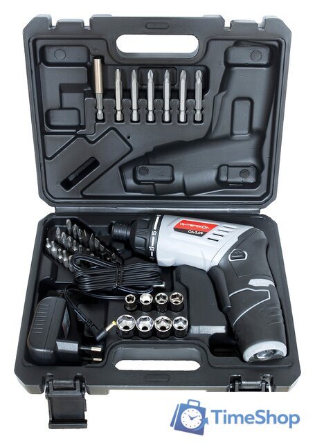 Электроотвертка Интерскол ОА-3.6Ф 433.0.1.00 (с 1-м АКБ, кейс) - Изображение №1 — Интернет-магазин Time-Shop
