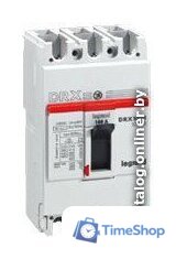 Выключатель автоматический Legrand DRX 12530A 3P 36KA 27063 - Изображение №1 — Интернет-магазин Time-Shop