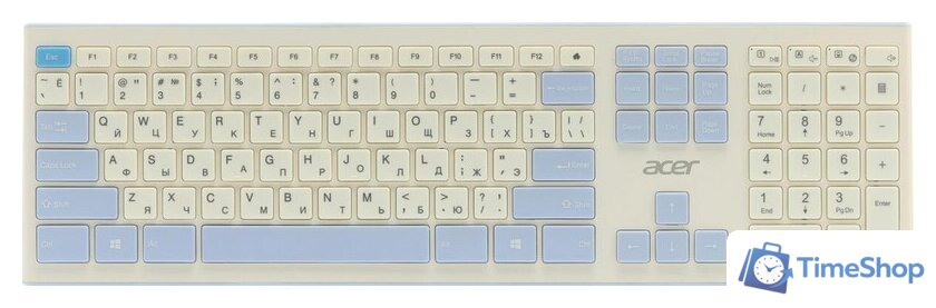 Офисный набор Acer OCC205 (белый/голубой) - Изображение №10 — Интернет-магазин Time-Shop