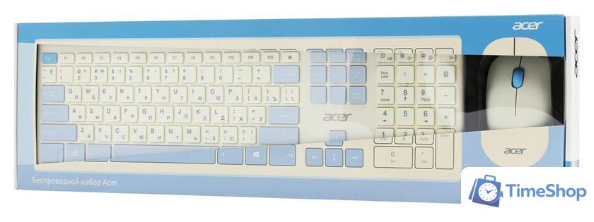 Офисный набор Acer OCC205 (белый/голубой) - Изображение №13 — Интернет-магазин Time-Shop