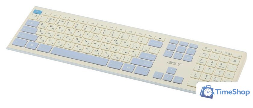 Офисный набор Acer OCC205 (белый/голубой) - Изображение №2 — Интернет-магазин Time-Shop