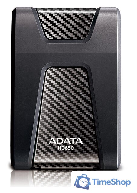 Внешний накопитель ADATA DashDrive Durable HD650 1TB (AHD650-1TU3-CBK) - Изображение №3 — Интернет-магазин Time-Shop