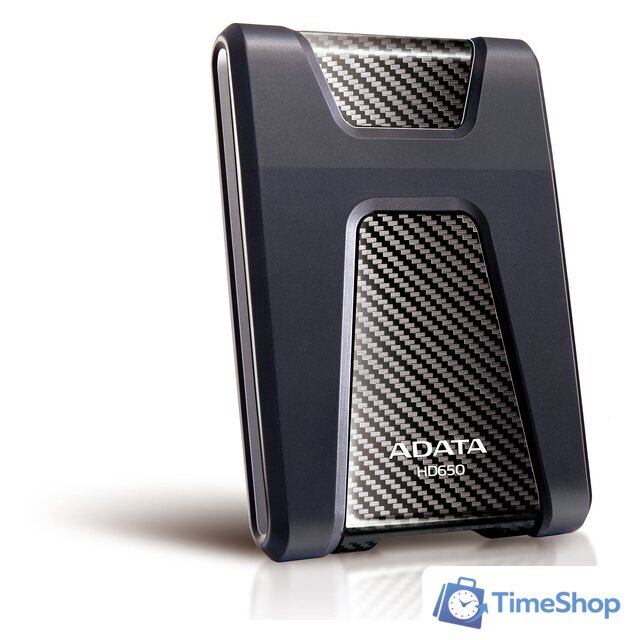 Внешний накопитель ADATA DashDrive Durable HD650 1TB (AHD650-1TU3-CBK) - Изображение №2 — Интернет-магазин Time-Shop