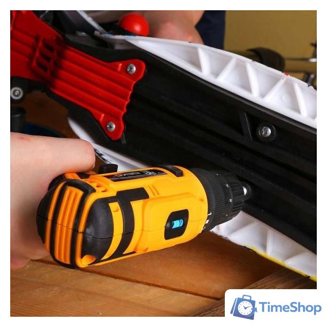 Дрель-шуруповерт Deko Banger SET 93 063-4168 (с 2-мя АКБ, кейс, набор оснастки) - Изображение №6 — Интернет-магазин Time-Shop