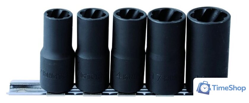 Набор головок слесарных King Tony 9TD035MR (5 шт) - Изображение №1 — Интернет-магазин Time-Shop