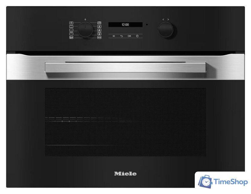 Электрический духовой шкаф Miele H 2841 B Stal CleanSteel - Изображение №1 — Интернет-магазин Time-Shop