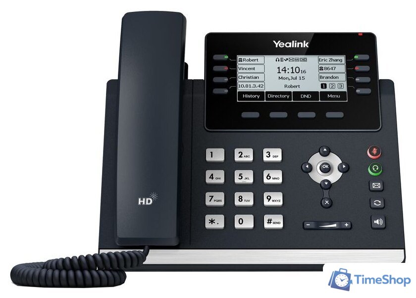 IP-телефон Yealink SIP-T43U - Изображение №1 — Интернет-магазин Time-Shop
