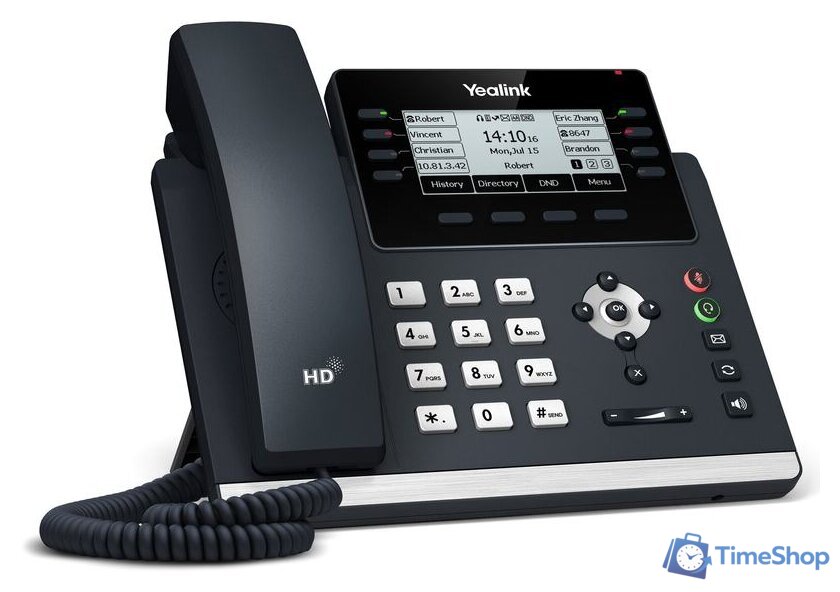 IP-телефон Yealink SIP-T43U - Изображение №3 — Интернет-магазин Time-Shop
