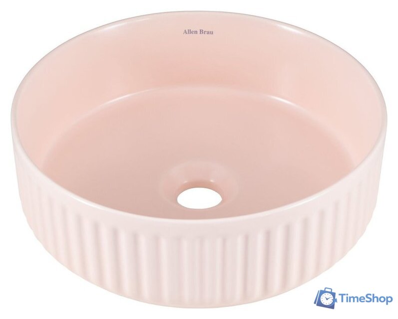 Умывальник Allen Brau Fantasy Line 36 4.11032.SM розовый - Изображение №7 — Интернет-магазин Time-Shop