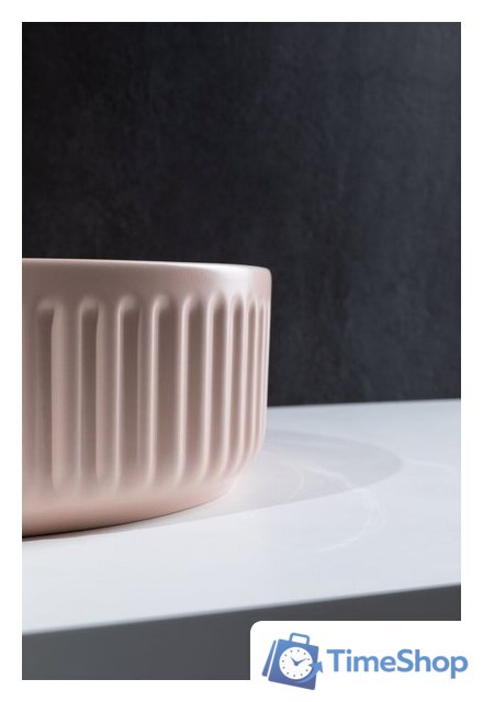 Умывальник Allen Brau Fantasy Line 36 4.11032.SM розовый - Изображение №2 — Интернет-магазин Time-Shop