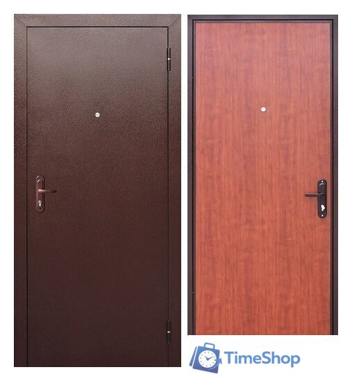 Металлическая дверь Garda Стройгост 5 РФ (рустикальный дуб) - Изображение №1 — Интернет-магазин Time-Shop