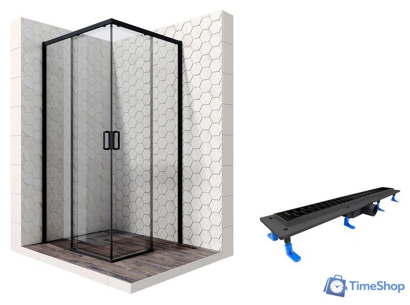 Душевой уголок Ambassador Set 11011204-ST8 - Изображение №1 — Интернет-магазин Time-Shop