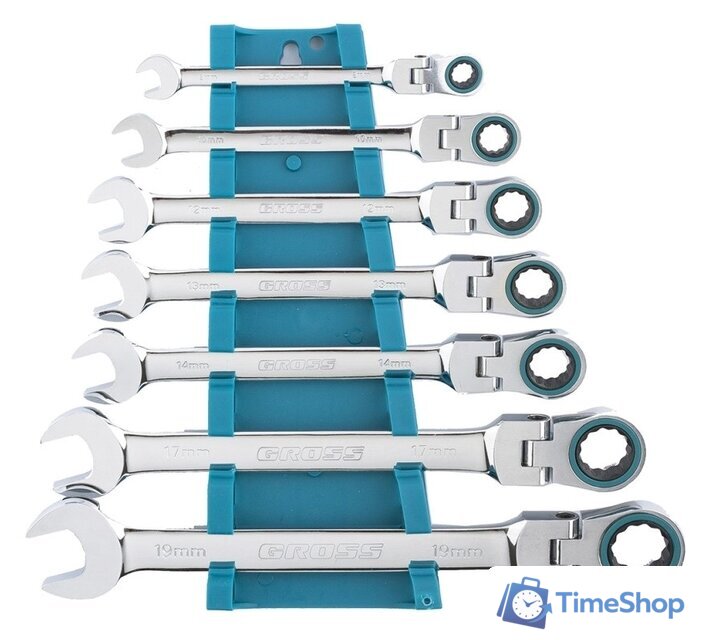 Набор ключей GROSS 14891 (7 предметов) - Изображение №2 — Интернет-магазин Time-Shop