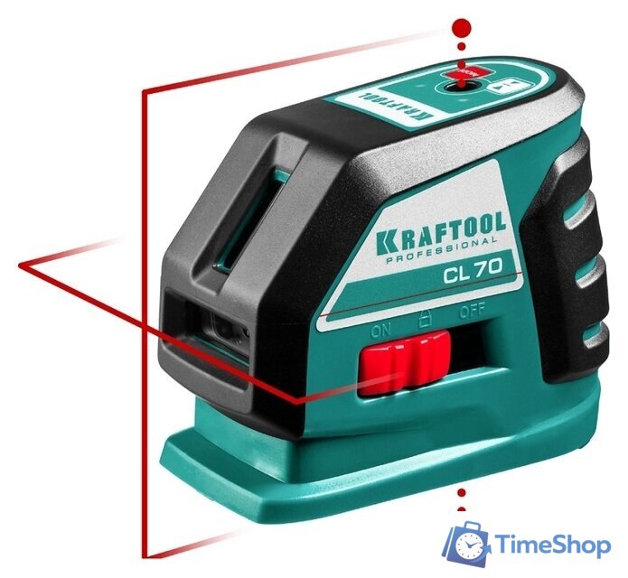 Лазерный нивелир KRAFTOOL CL-70-2 34660-2 - Изображение №3 — Интернет-магазин Time-Shop