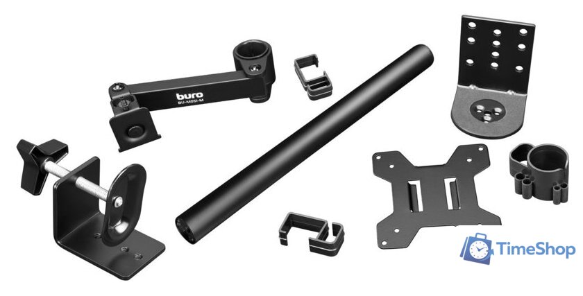 Кронштейн для монитора Buro BU-M051-M (черный) - Изображение №7 — Интернет-магазин Time-Shop