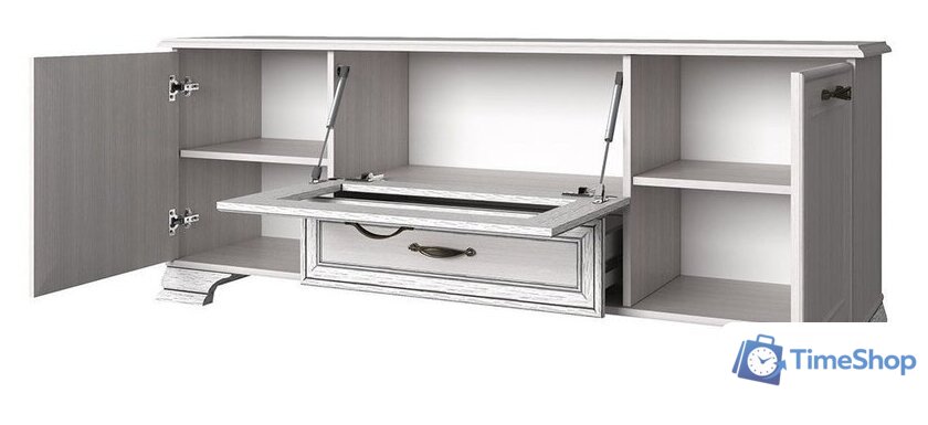 Тумба Anrex Tiffany RTV 1V2D1S (вудлайн кремовый) - Изображение №2 — Интернет-магазин Time-Shop