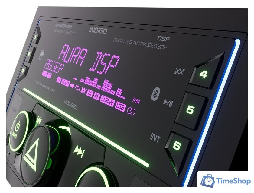 USB-магнитола Aura Indigo-847DSP MkII - Изображение №6 — Интернет-магазин Time-Shop