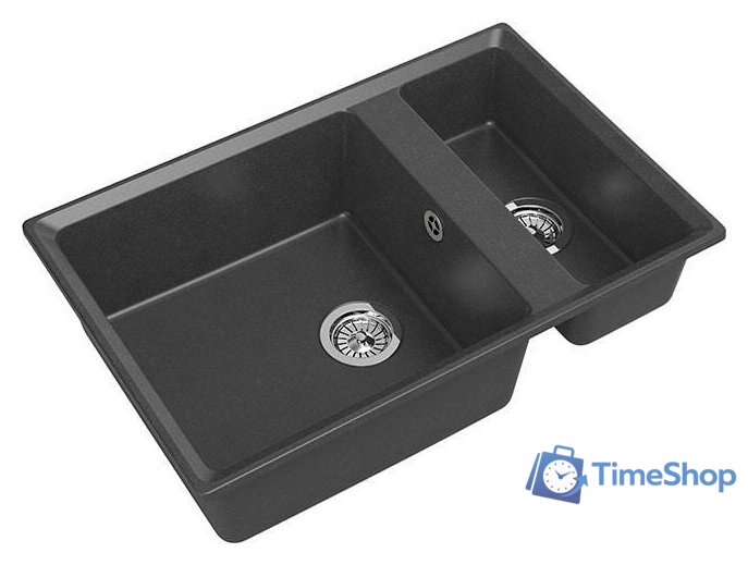 Кухонная мойка GranFest GF-LV-760K (графит) - Изображение №1 — Интернет-магазин Time-Shop