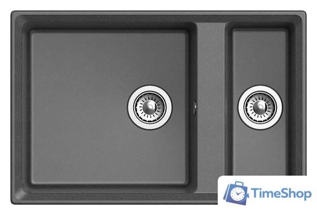 Кухонная мойка GranFest GF-LV-760K (графит) - Изображение №2 — Интернет-магазин Time-Shop