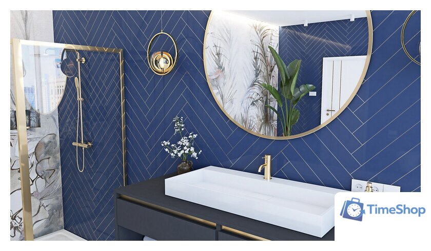 Умывальник Rea Goya 100 U8903 (белый) - Изображение №4 — Интернет-магазин Time-Shop