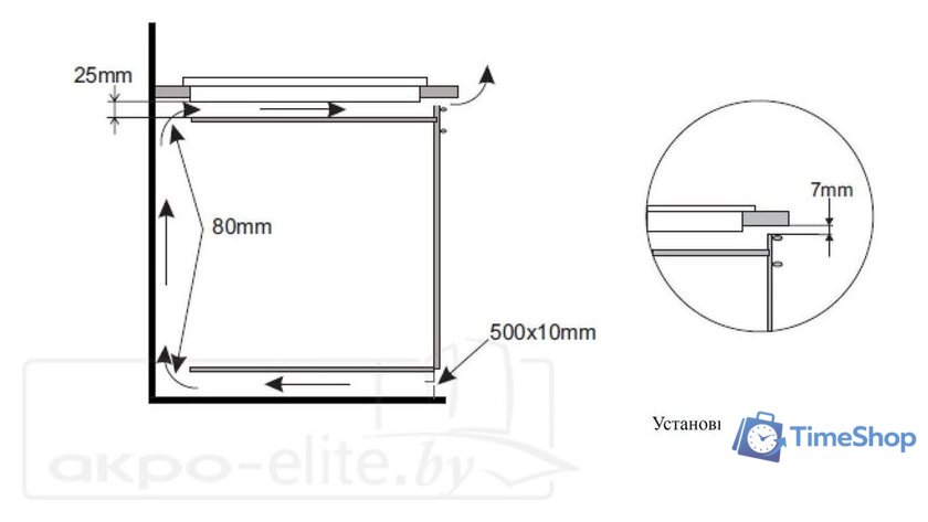 Варочная панель Akpo PIA 60 940 12CC BL - Изображение №4 — Интернет-магазин Time-Shop