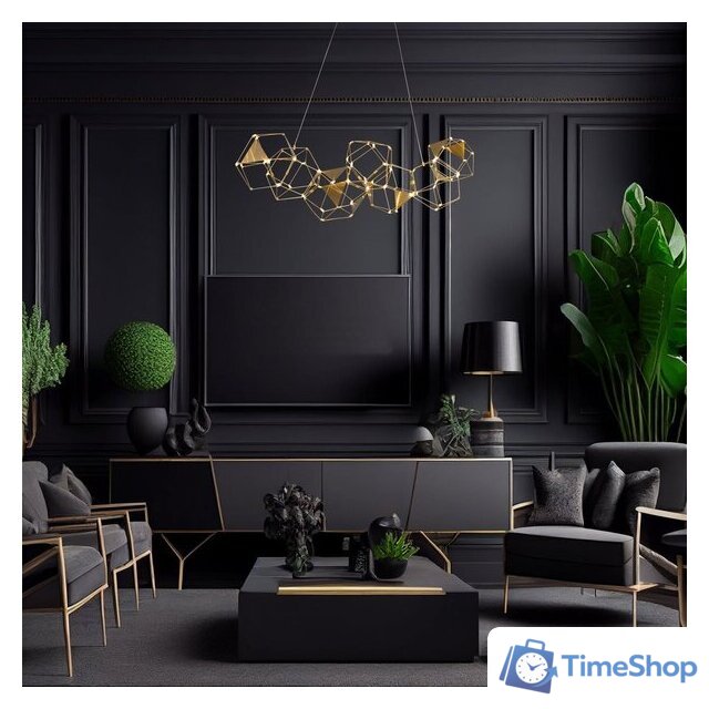 Подвесная люстра Евросвет 90368/7 медь - Изображение №4 — Интернет-магазин Time-Shop