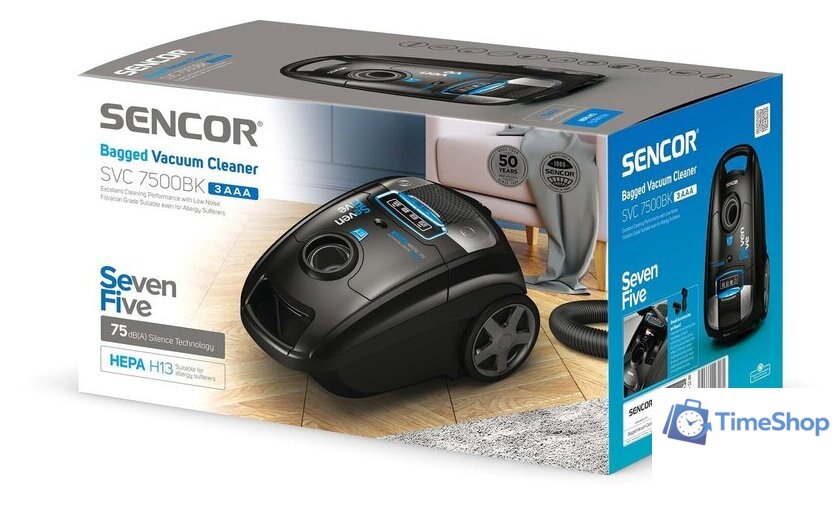 Пылесос Sencor SVC 7500BK - Изображение №4 — Интернет-магазин Time-Shop
