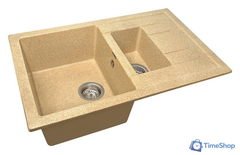 Кухонная мойка Gerhans C10 (песочный) - Изображение №3 — Интернет-магазин Time-Shop