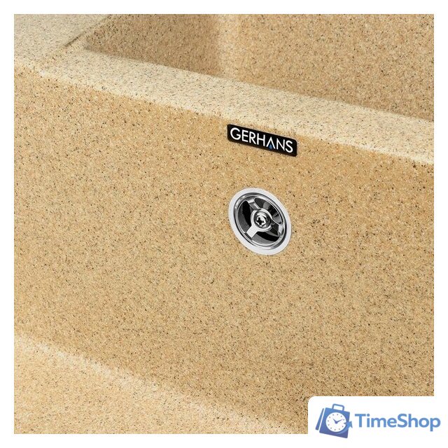 Кухонная мойка Gerhans C10 (песочный) - Изображение №5 — Интернет-магазин Time-Shop