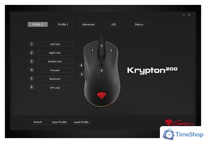 Игровая мышь Genesis Krypton 200 - Изображение №12 — Интернет-магазин Time-Shop
