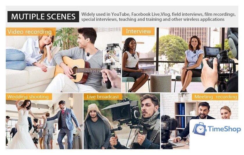 Радиосистема Comica BoomX-D D1 (черный) - Изображение №5 — Интернет-магазин Time-Shop