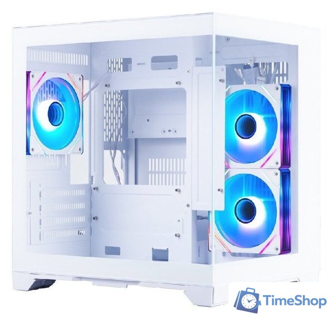 Корпус 1stPlayer MV5-TRANSPARENT ARGB (белый) - Изображение №1 — Интернет-магазин Time-Shop