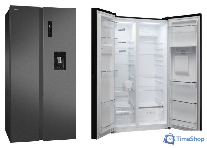 Холодильник side by side Amica FY5139.3DFBXI - Изображение №3 — Интернет-магазин Time-Shop