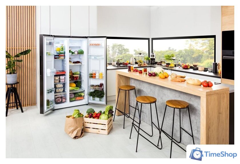 Холодильник side by side Amica FY5139.3DFBXI - Изображение №15 — Интернет-магазин Time-Shop