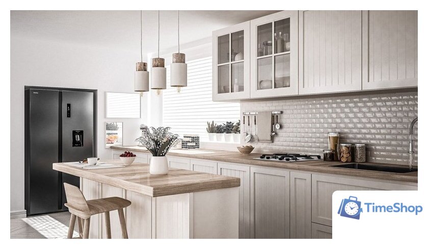 Холодильник side by side Amica FY5139.3DFBXI - Изображение №16 — Интернет-магазин Time-Shop