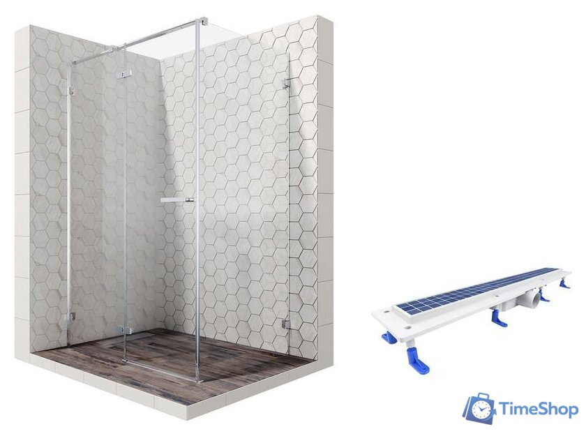 Душевой уголок Ambassador Set 10011103L-ST1 - Изображение №1 — Интернет-магазин Time-Shop