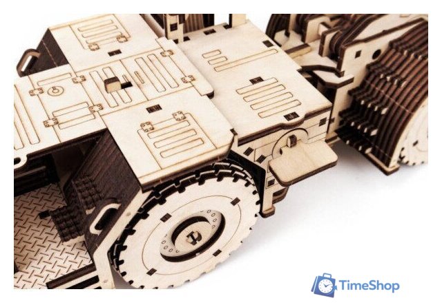 Сборная модель Eco-Wood-Art Погрузочно-доставочная машина МоАЗ-4075 - Изображение №5 — Интернет-магазин Time-Shop