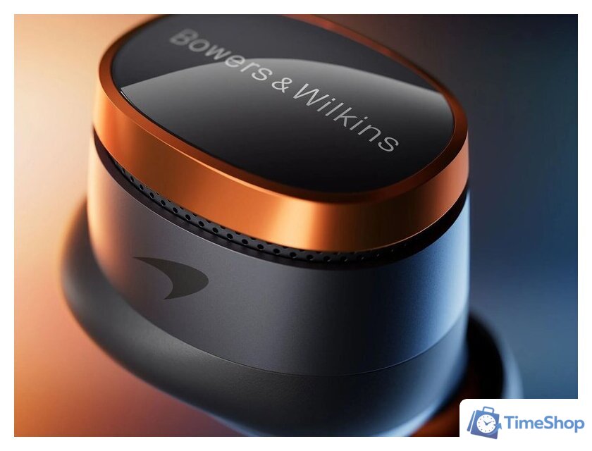 Наушники Bowers & Wilkins Pi8 McLaren Edition (черный/оранжевый) - Изображение №5 — Интернет-магазин Time-Shop